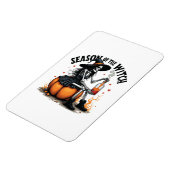 Magnet Flexible Saison De La Sorcière Éffrayante Hallowee Wtich (Côté Gauche)