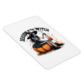 Magnet Flexible Saison De La Sorcière Éffrayante Hallowee Wtich (Côté Droit)