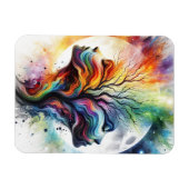 Magnet Flexible Saisons De La Lune (Horizontal)