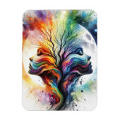 Magnet Flexible Saisons De La Lune (Vertical)