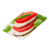 Magnet Flexible Salade Caprese. Tranches de tomates et de mozzarel (Côté Gauche)