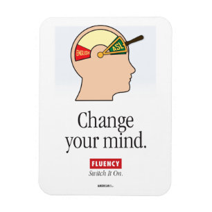 Magnet Flexible Salle de classe d'ASL. Changez votre aimant