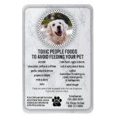 Magnet Flexible Salubrité des aliments pour animaux de compagnie A (Vertical)