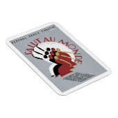 Magnet Flexible Salut Au Monde (Côté Droit)