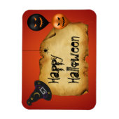 Magnet Flexible Salutation de vieux parchemin d'Halloween (Vertical)