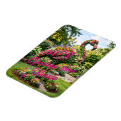 Magnet Flexible Salutations de Floride Flamingo Topiaire Tropical (Côté Gauche)