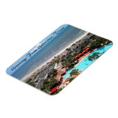 Magnet Flexible Salutations De Galveston, Texas Postcard (Côté Gauche)