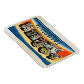 Magnet Flexible Salutations de Los Angeles California (Côté Droit)