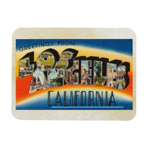 Magnet Flexible Salutations de Los Angeles California