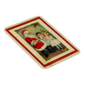 Magnet Flexible Salutations de Noël à Père Noël (Côté Droit)