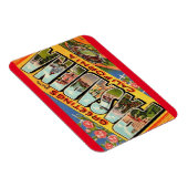 Magnet Flexible Salutations de Pasadena California aimant (Côté Droit)