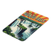 Magnet Flexible Salutations depuis les chutes d'Iguazu (Côté Gauche)