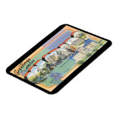 Magnet Flexible Salutations sur l'affiche du Colorado_Vintage voya (Côté Gauche)