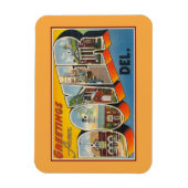 Magnet Flexible Salutations vintages de Dover Delaware (Vertical)