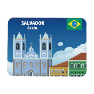 Magnet Flexible Salvador Brésil
