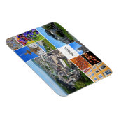 Magnet Flexible Salzbourg Autriche Europe Collage Cuisine (Côté Droit)