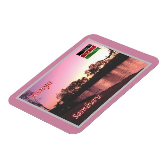 Magnet Flexible Samburu - Kenya - (Côté Gauche)