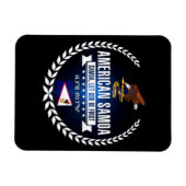 Magnet Flexible Samoa américaines (Horizontal)