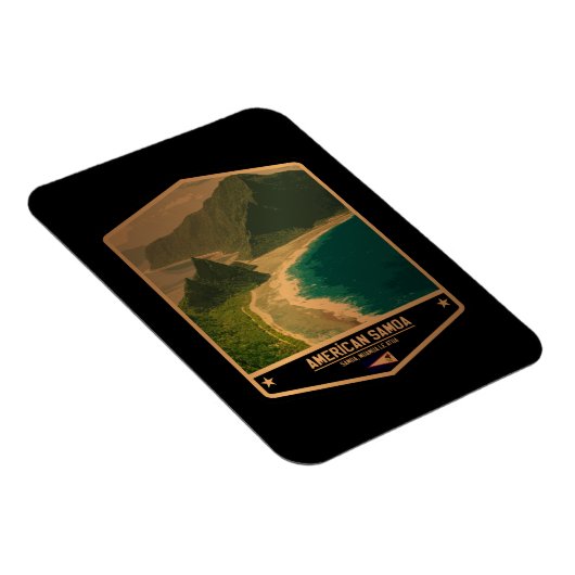 Magnet Flexible Samoa américaines (Côté Droit)