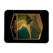 Magnet Flexible Samoa américaines (Horizontal)