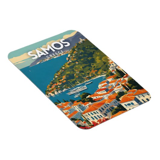 Magnet Flexible Samos Grèce (Côté Droit)