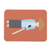 Magnet Flexible Samouraï (Horizontal)