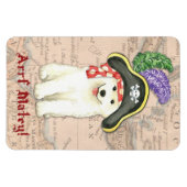 Magnet Flexible Samoyed Pirate (Horizontal)