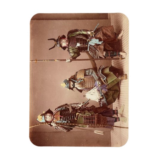 Magnet Flexible Samurai en armure (Vertical)