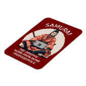 Magnet Flexible Samurai : Le travail original des professionnels d (Côté Gauche)
