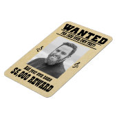 Magnet Flexible S'AMUSER AJOUTER VOTRE VISAGE, TEXTE cowboy a voul (Côté Gauche)