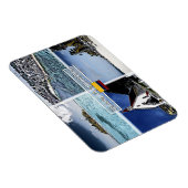 Magnet Flexible San Andres - Colombie - Mosaic - (Côté Droit)