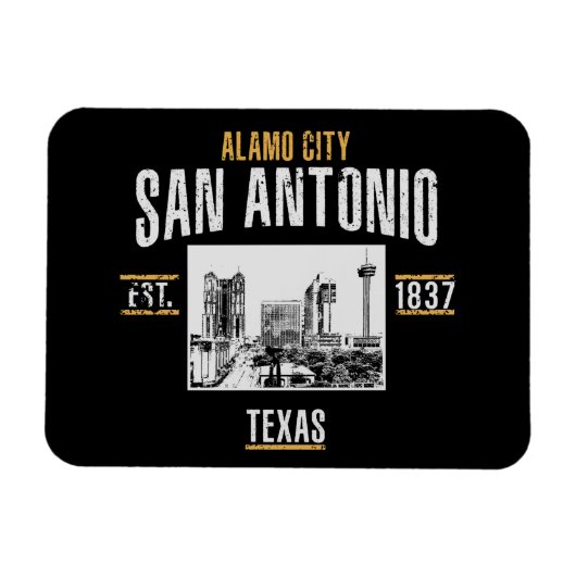 Magnet Flexible San Antonio (Horizontal)