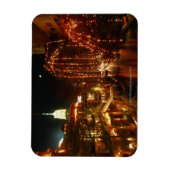 Magnet Flexible San Antonio Riverwalk à la nuit (Vertical)
