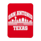 Magnet Flexible San Antonio, Texas (Vertical)