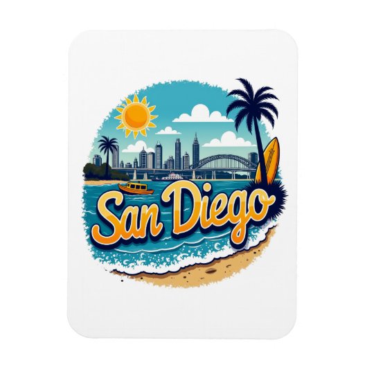 Magnet Flexible San Diego (Vertical)