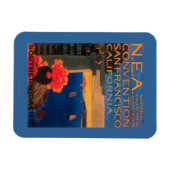 Magnet Flexible San Francisco, Californie Convention (Horizontal)