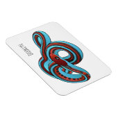 Magnet Flexible San Francisco garter snake (Côté Droit)