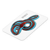 Magnet Flexible San Francisco garter snake (Côté Gauche)