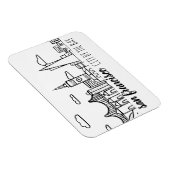 Magnet Flexible San Francisco Skyline (Côté Droit)