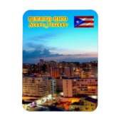 Magnet Flexible San Juan - Porto Rico - (Vertical)