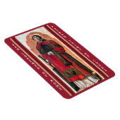Magnet Flexible San Lorenzo Lawrence Rome, Patron Saint des Cooks (Côté Droit)