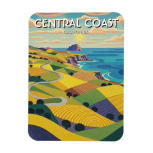 Magnet Flexible San Luis Obispo  Côte centrale de Californie