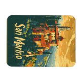 Magnet Flexible San Marino Travel (Horizontal)