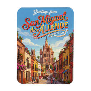 Magnet Flexible San Miguel de Allende, Mexique