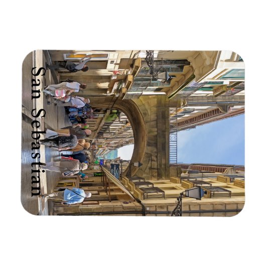 Magnet Flexible San Sebastian. #6.   (Horizontal)