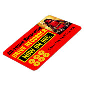 Magnet Flexible SANADA YUKIMURA : Aimant d'avertissement (Côté Gauche)