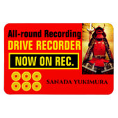 Magnet Flexible SANADA YUKIMURA : Aimant d'avertissement (Horizontal)