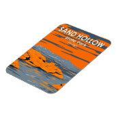 Magnet Flexible Sand Hollow State Park Utah Vintage (Côté Gauche)