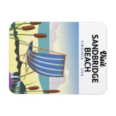 Magnet Flexible Sandbridge Beach Virginia USA, (Horizontal)