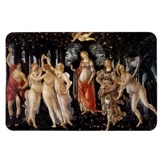 Magnet Flexible Sandro Botticelli - La Primavera (Horizontal)